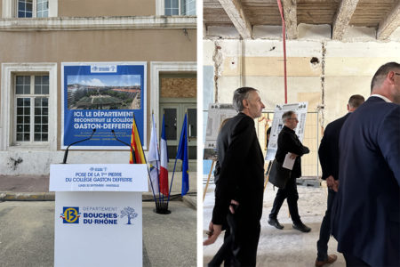 Leteissier Corriol - Agence d'architecture - Collège Defferre – première pierre