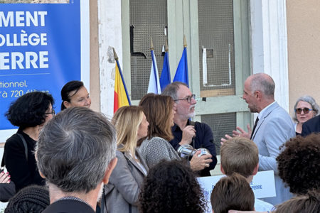 Leteissier Corriol - Agence d'architecture - Collège Defferre – première pierre